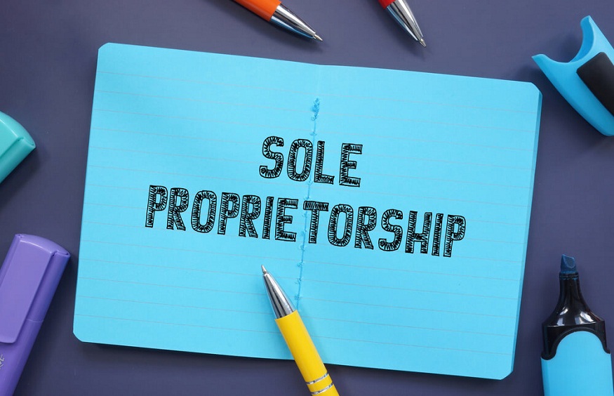 professional account as a sole proprietorship